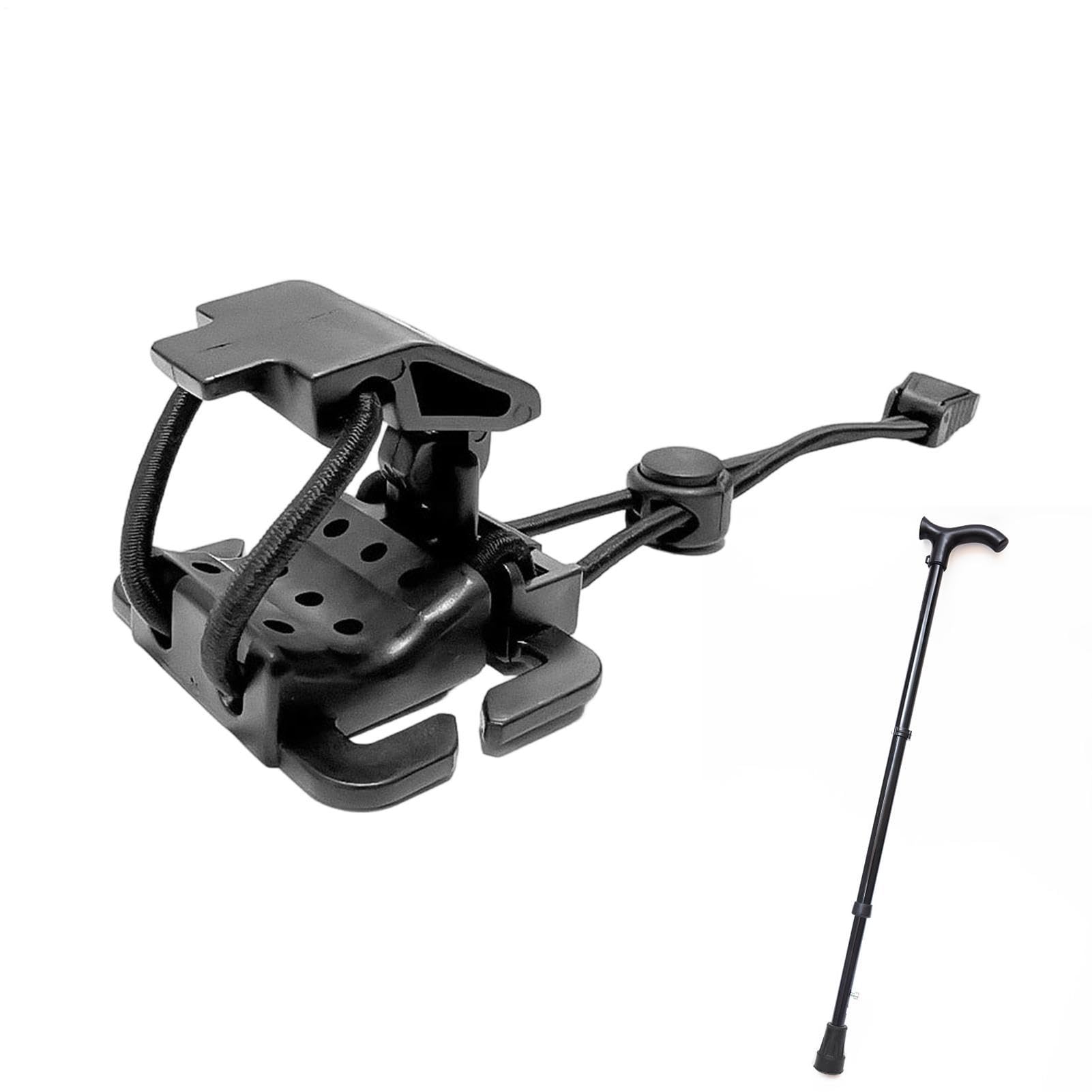 Hiking Gear Clip Multifunction Trekking Pole Holder Backpack Attachment | Flexible multifunction gear clip securely holds trekking poles and outdoor equipment on backpacks vests belts and travel bags
