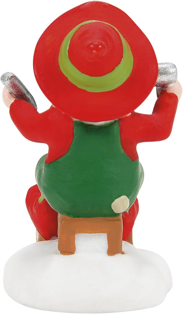Department 56 North Pole Village Accessories Santa's Chief Cobbler Figurine, 1.75 Inch, Multicolor