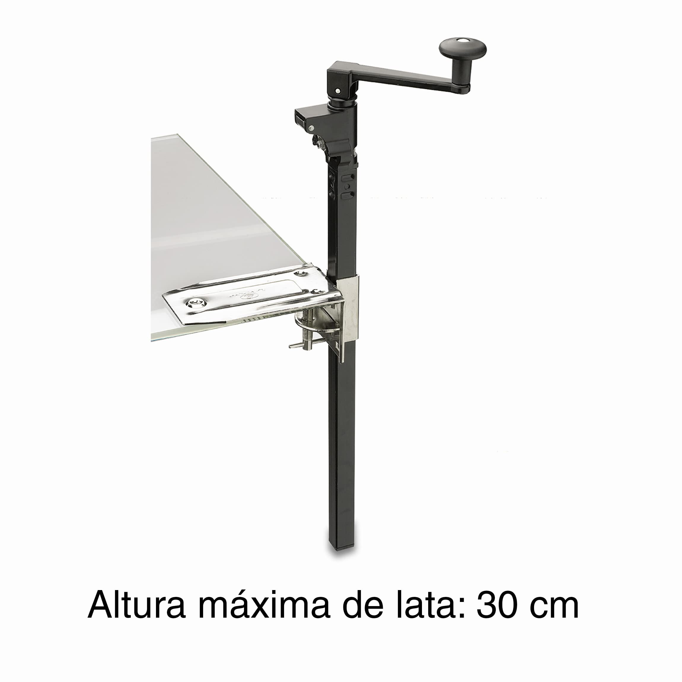 Lacor - 63005 - Abrelata De Mesa- Negro