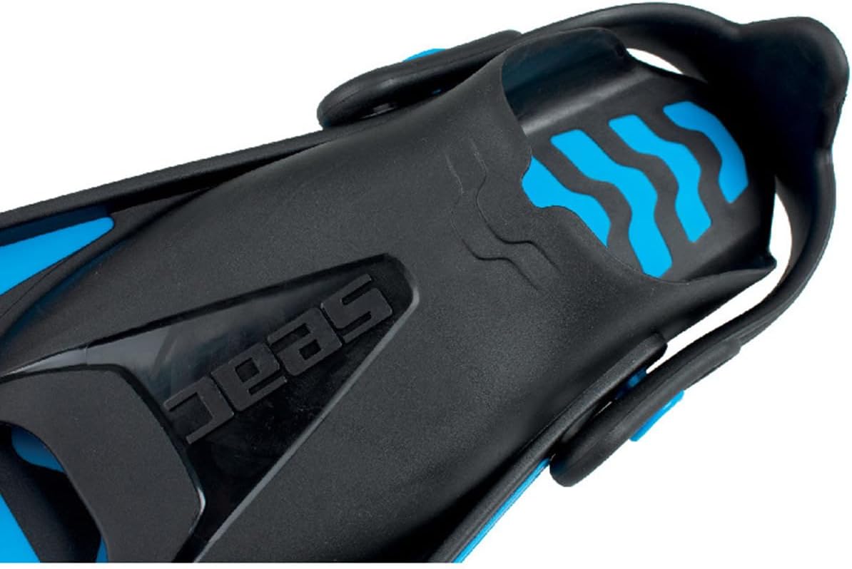 Seac Vela OH, Snorkeling and Pool Swimming Short Fins with Adjustable Strap
