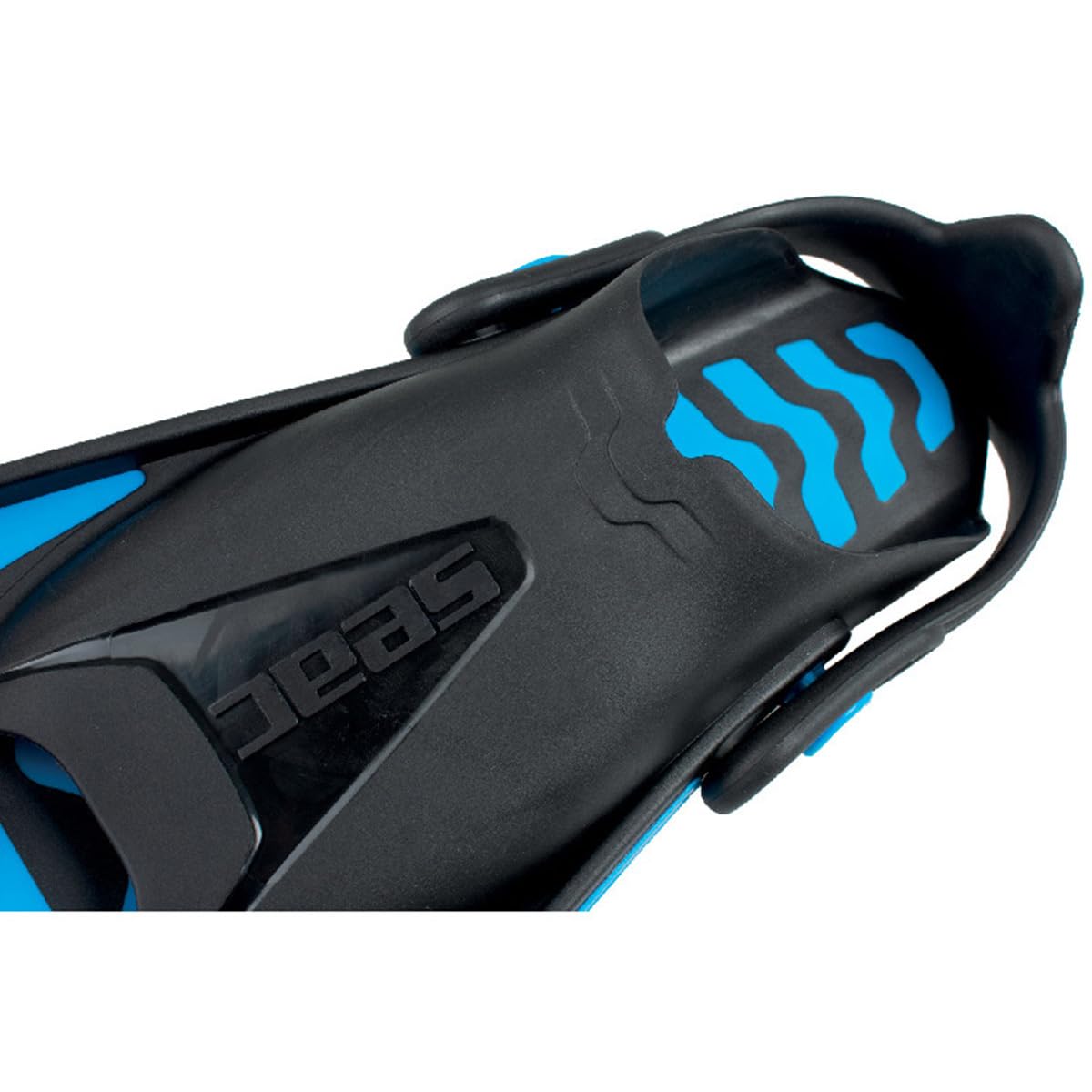 SEAC Vela Oh, Palmes Courtes de Natation avec Tuba et Piscine avec Sangle réglable