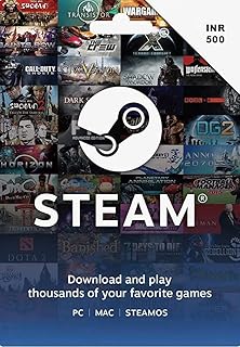 INR 500 Steam Wallet Code (Code Only) [video game] Price In India