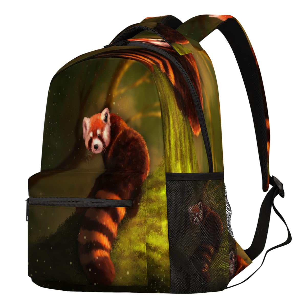 Sac à dos rouge panda compagnon idéal de vos randonnées et sorties décontractées - 8