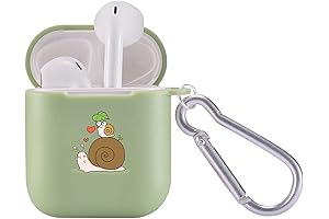 MAYCARI Airpods Case Unique Design Cute Transponder Snail