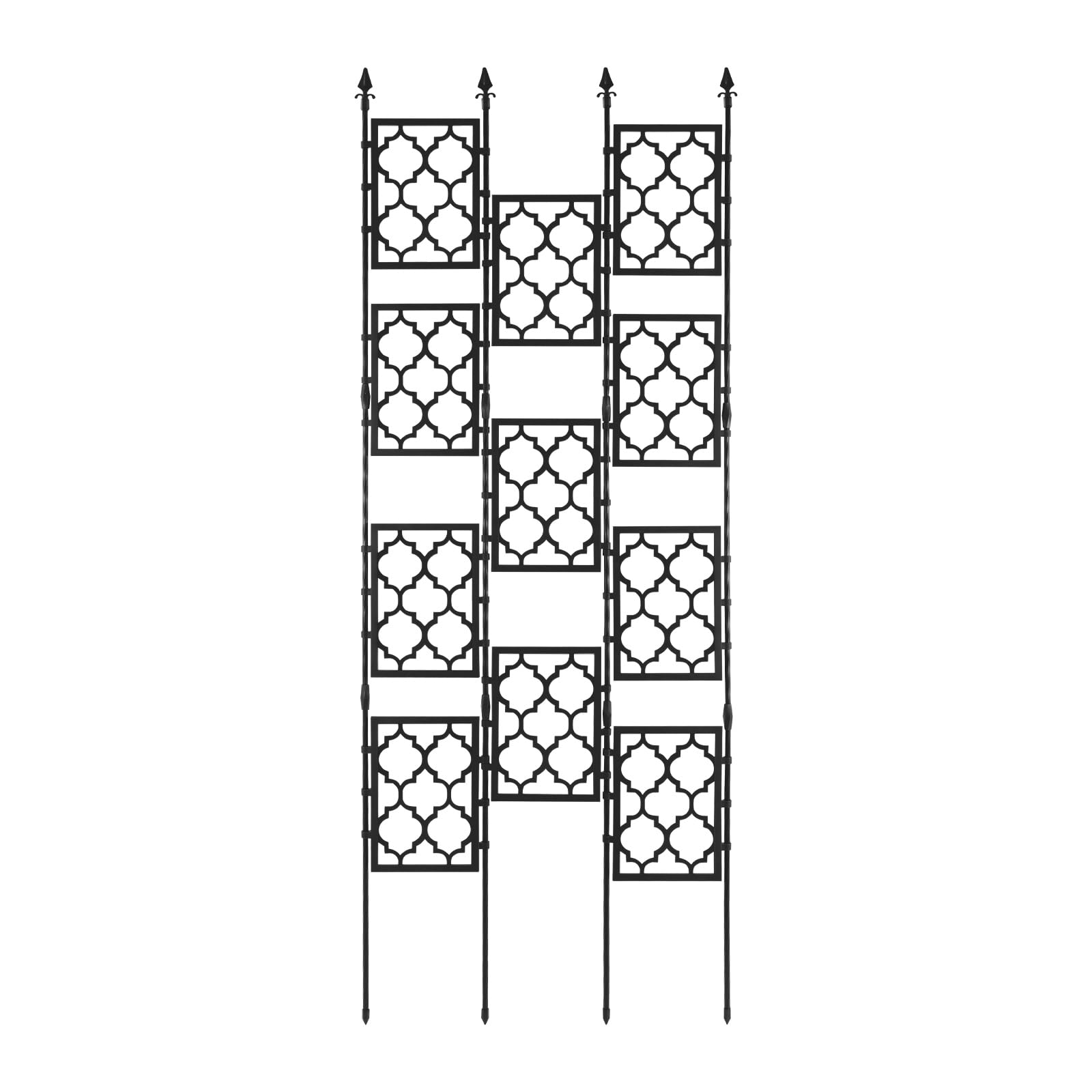 Treillis d'extérieur pour plantes grimpantes, 220 cm de haut, treillis