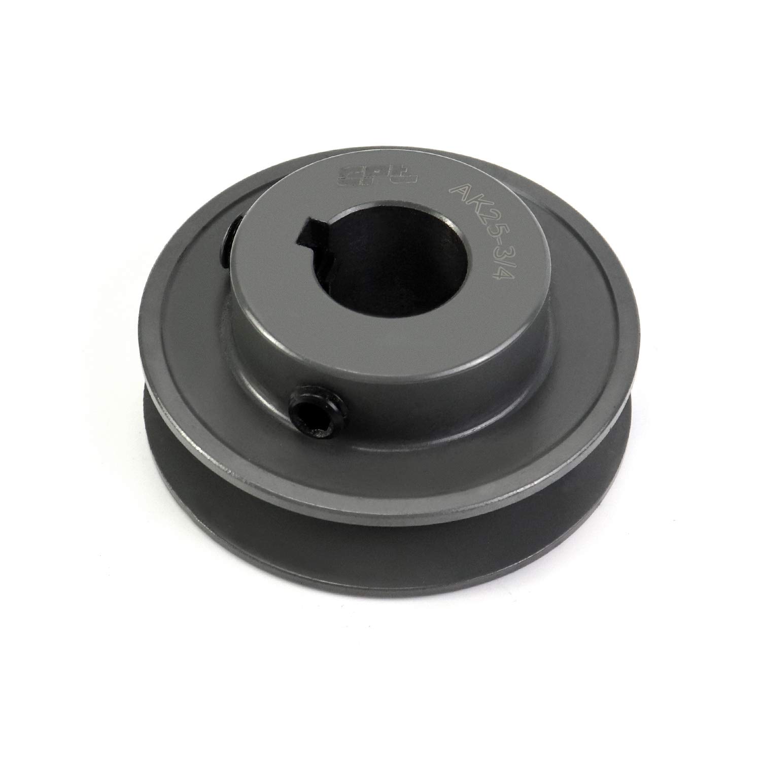 QWORK Single Groove Web Sheaves, 2.55" OD 3/4" Bore V-Belt Sheave for V-Belt,AK2534