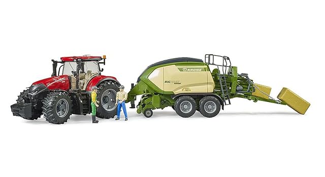 Foto 6 de 6 de Bruder 02033 - Krone Big Pack 1290HDP VC con 2 pacas cuadradas