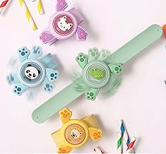 Cartoon Bracelet Wrist Band with LED Light Kids Wrist Band for Boys and Girls Slap Band Cute, Great Birthday Gift Toys for Kids Return Gift for Kids (multi)