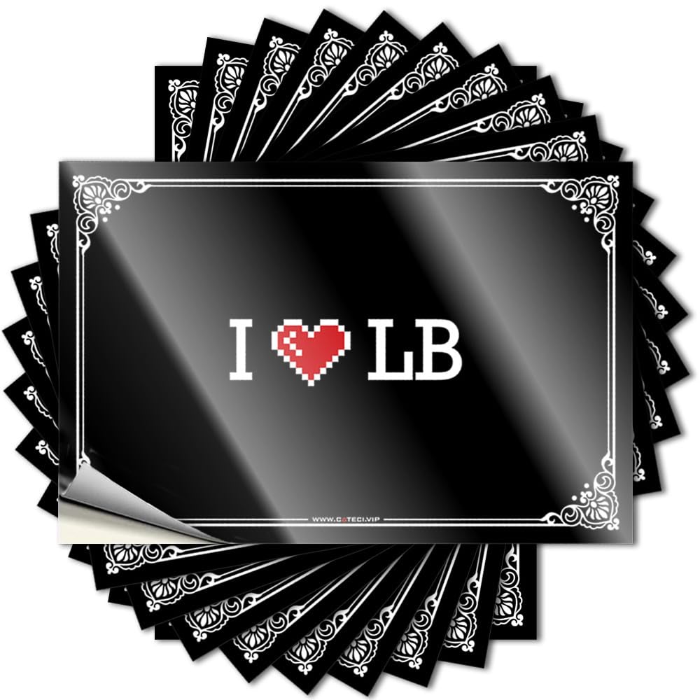 Smiley Face Funny Sticker, Room Stuff Wall I Love Lb | Funny Quote Earth Decals(6X9CM)