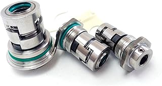GLF-12/GLF-16/GLF-22 Cartridge Mechanical Seals for CR/CRN/CDLF/CDMF Pumps Shaft Size 12/16/22mm HQQV(SIC/SIC/VIT) (Color : 22mm)