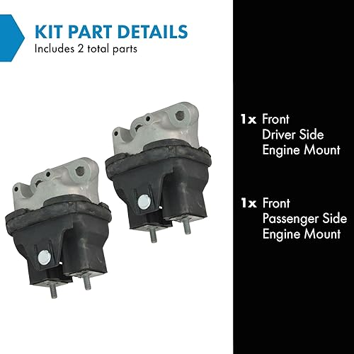 Vista 624 de TRQ Juego de montaje de motor compatible con Ford Bronco 1989-1992 F-150 F-250 F-350 1985-1997 Ranger 1994-1997 Mazda B2300