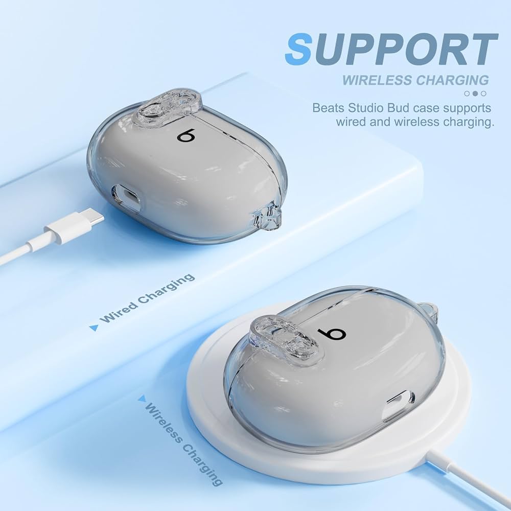 Amazon.com: Clear Case for New Beats Studio Buds + (2023
