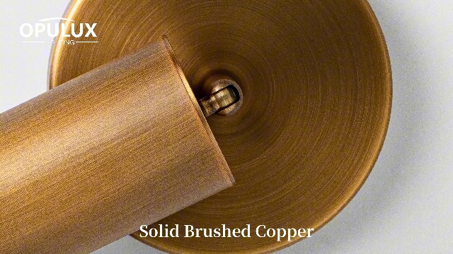 Image of 12W LED Dimmable Brass Wired Ceiling Spotlight Indoor - Solid Copper