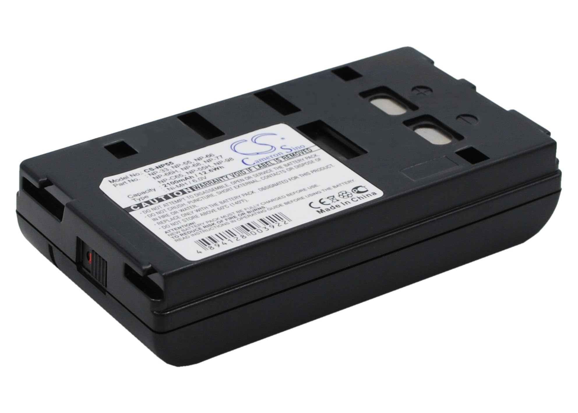 Batteria di ricambio per Yashica 8KX-1, KB-S820, KD-1700, KD-1700E, KD-1700F, KD-1700U, KD-1700U/E, KD-2010U, KD-3010U, KD-3030, KD-30E, RX-9O