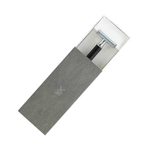 Miniatura 2 de MÜHLE Maquinilla de afeitar de seguridad tradicional R89 de doble filo (peine cerrado)  Perfecta para uso diario  Afeitado cerrado y suave de