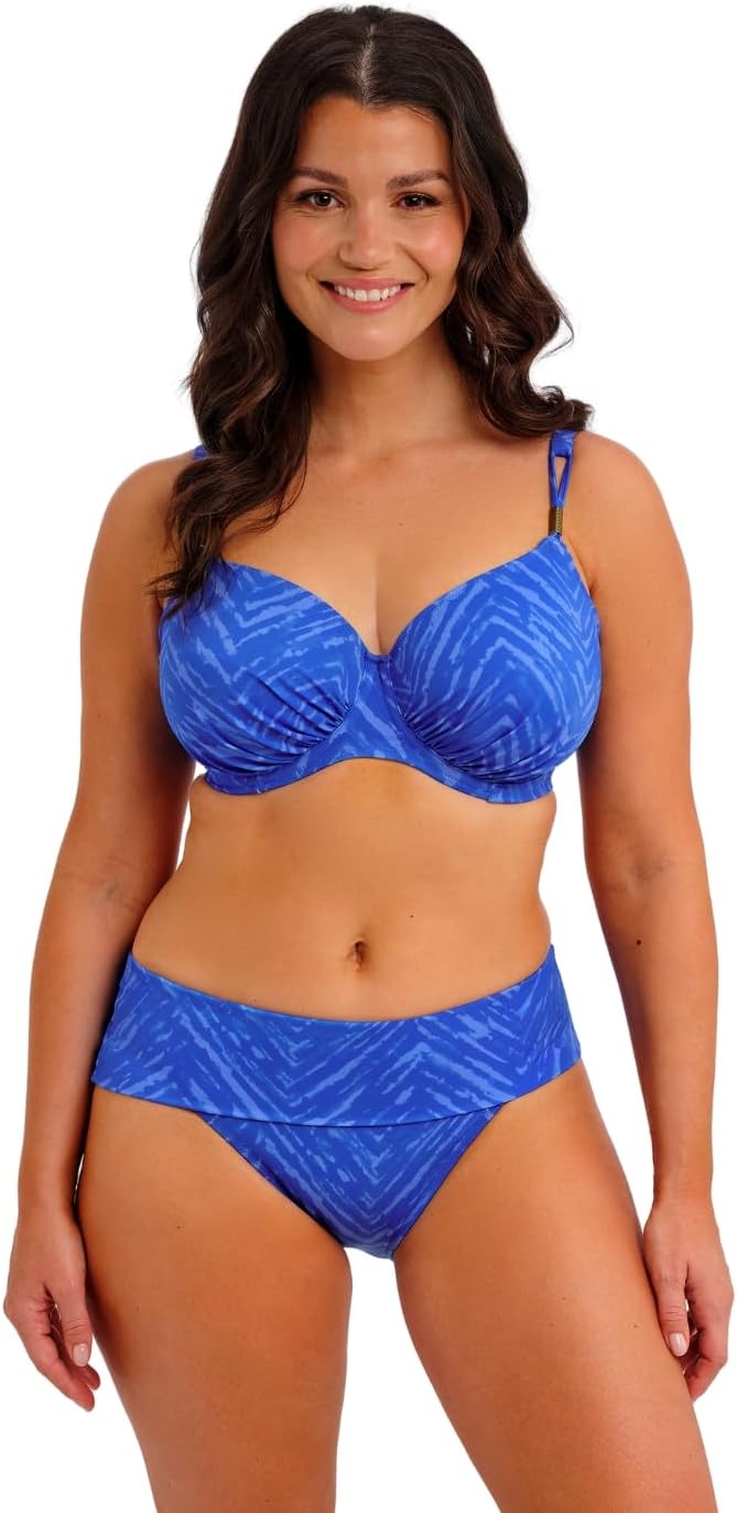 Fantasie Women's Punta Mita Underwire Gathered Full Cup Bikini Top