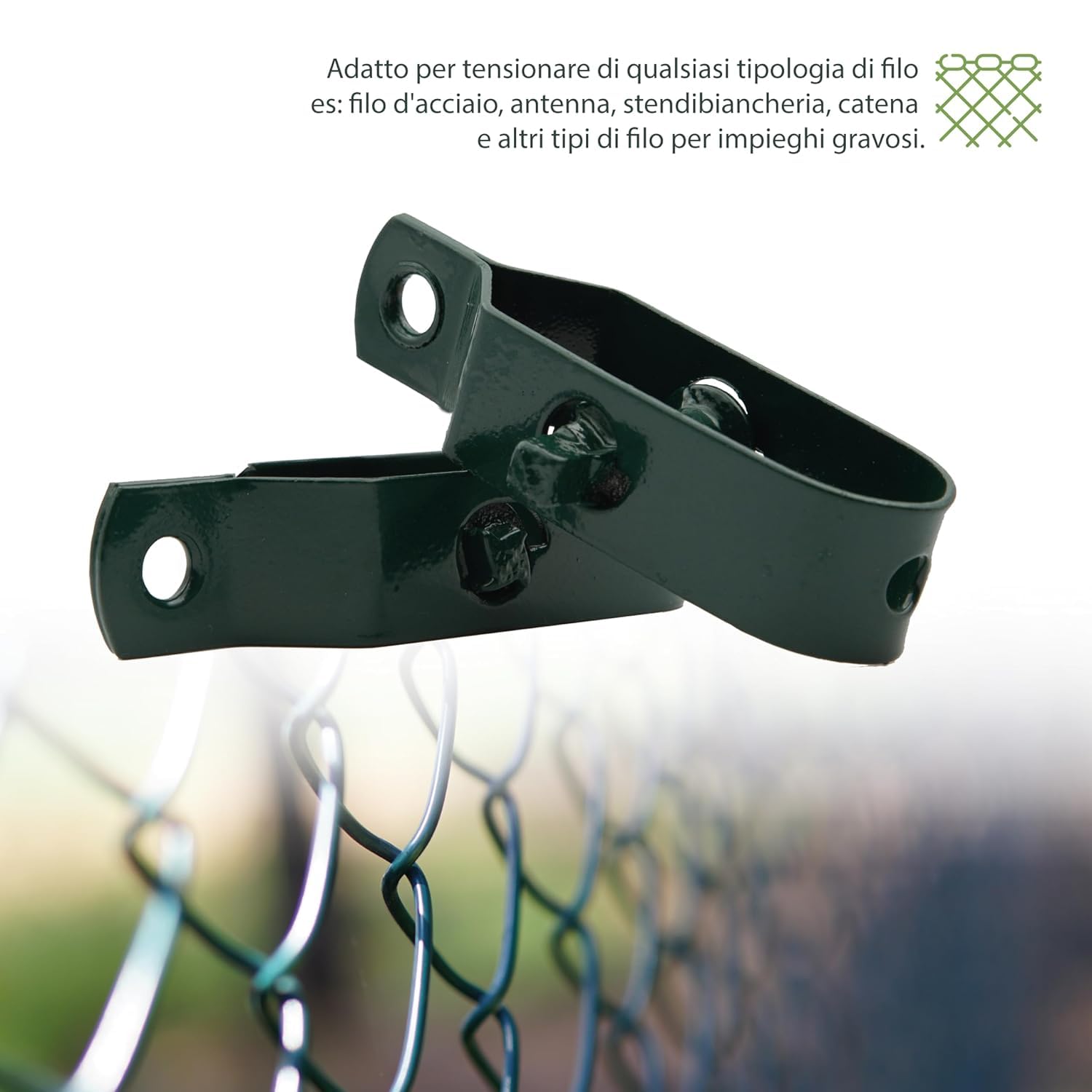 Tendifilo Plastificato N 3 Grande (mm 103x29 - Foto 3