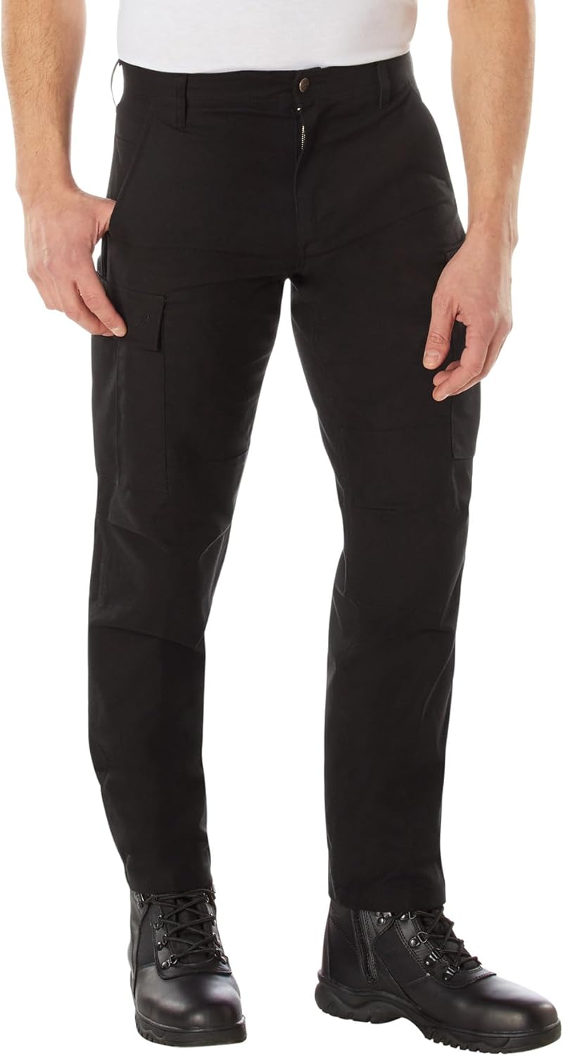 Rothco Active Flex Canvas Work Pant – Comfort Stretch Outdoor Utility Cargos