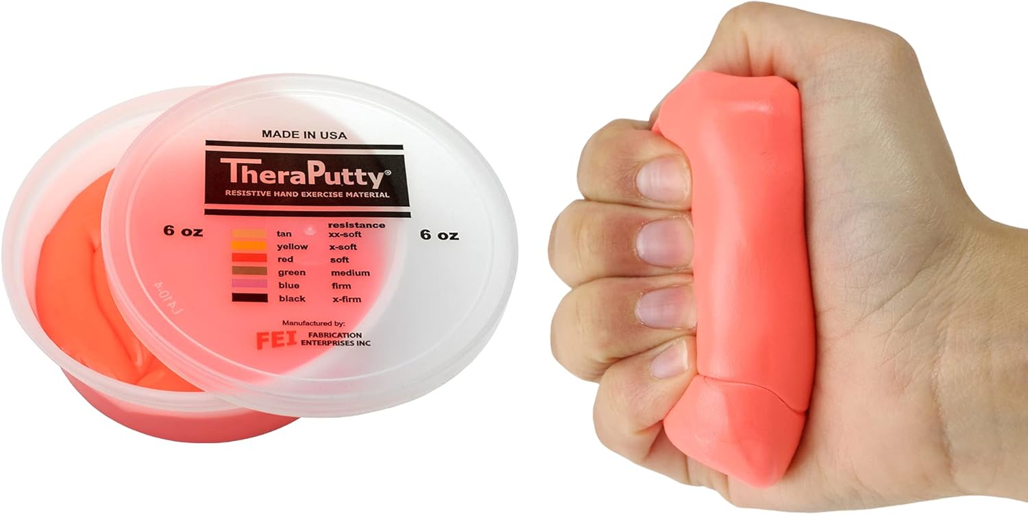 CanDo TheraPutty Standard Hand Exercise Putty For Rehabilitation