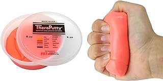 CanDo TheraPutty Standard Hand Exercise Putty For Rehabilitation, Exercises, Hand Therapy, Occupational Therapy, Hand Strengthening, Improve Motor Skills, Stress Relief