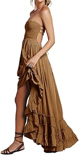 R Vivimos Womens Summer Backless Dresses