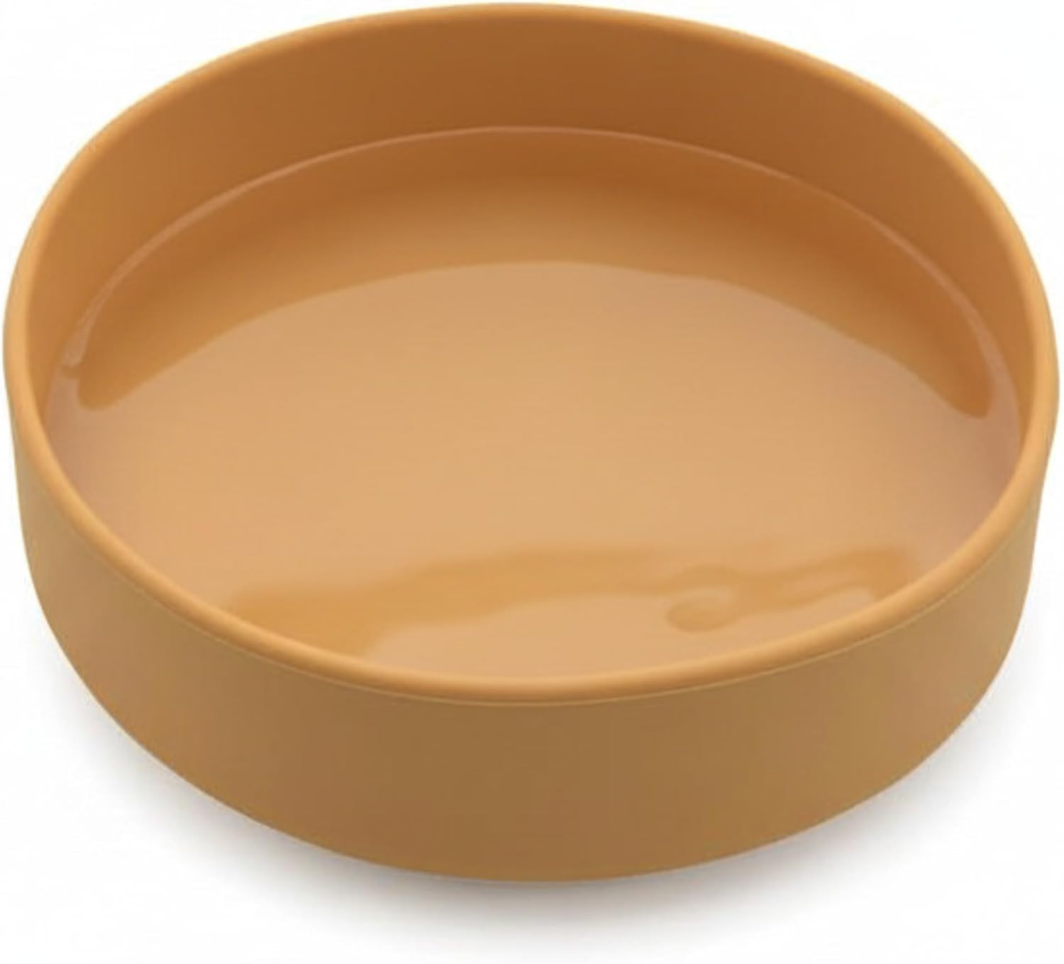 Should We Go? Dog Water Bowl - The Perfect Dish No-Spill, Less Mess Non-Tippable Water & Food Bowl, Pure Silicone with Suction Cup, Fits 2 Cups 6” Across x 1.25” Tall, Ideal for All Pets, Small-Ocean
