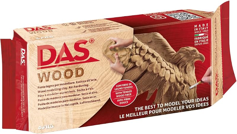 DAS Modeling Clay Air Hardening, Wood, 350g