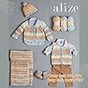 Hobby YARN 3x etiketlabel met Alize Puffy wol Premium 3x100g als