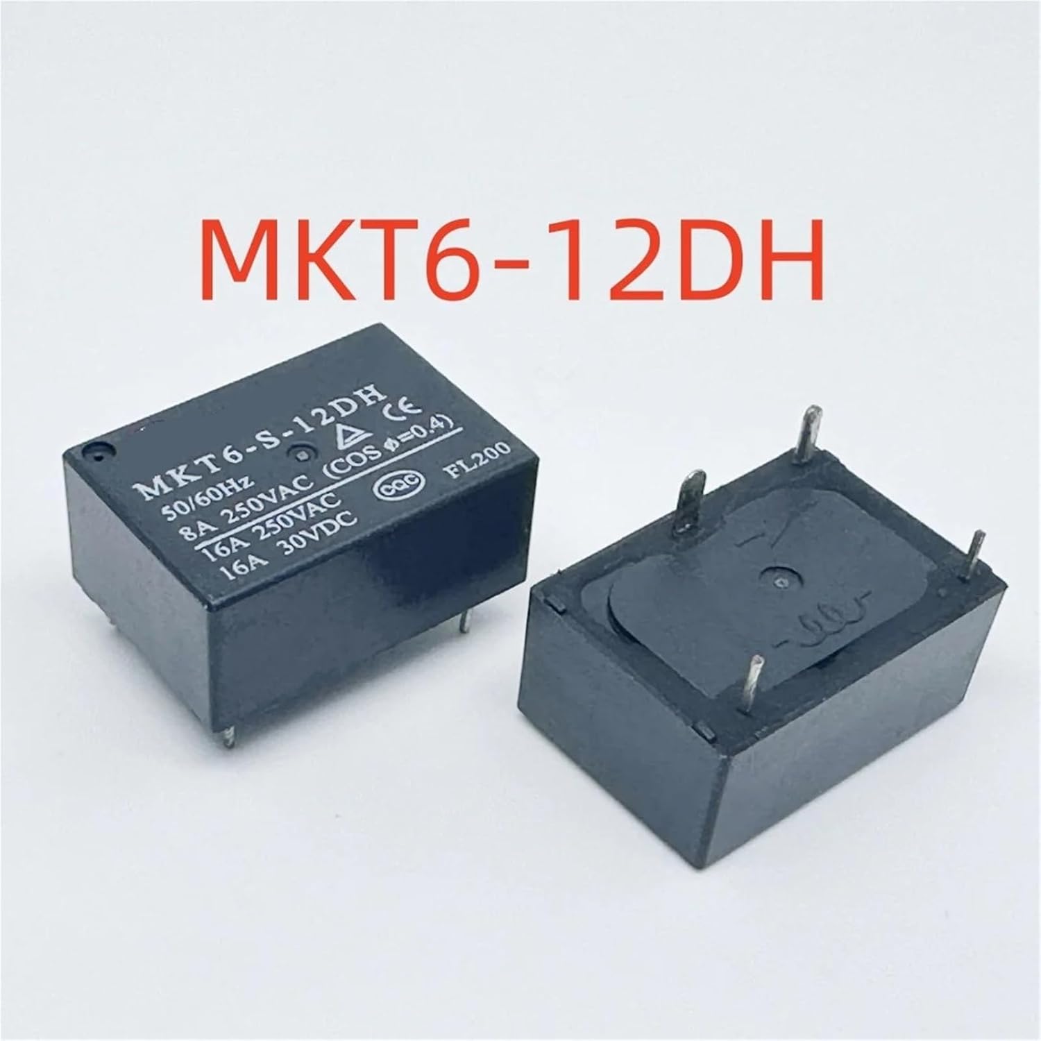 MKT6-S-05DH MKT6-S-09DH MKT6-S-12DH MKT6-S-24DH 5V 9V 12V 24V 16A