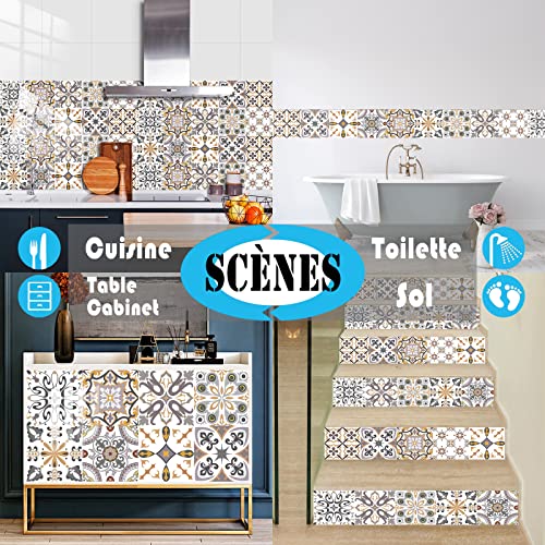 Cendray Adesivi per Piastrelle Mosaico