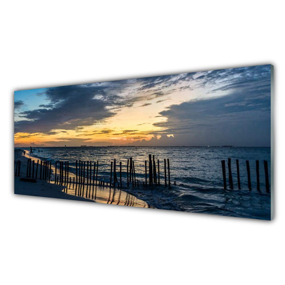 Tableau Mural Moderne Tulup Mer et Plage pour Créer une Ambiance Relaxante dans Votre Chambre