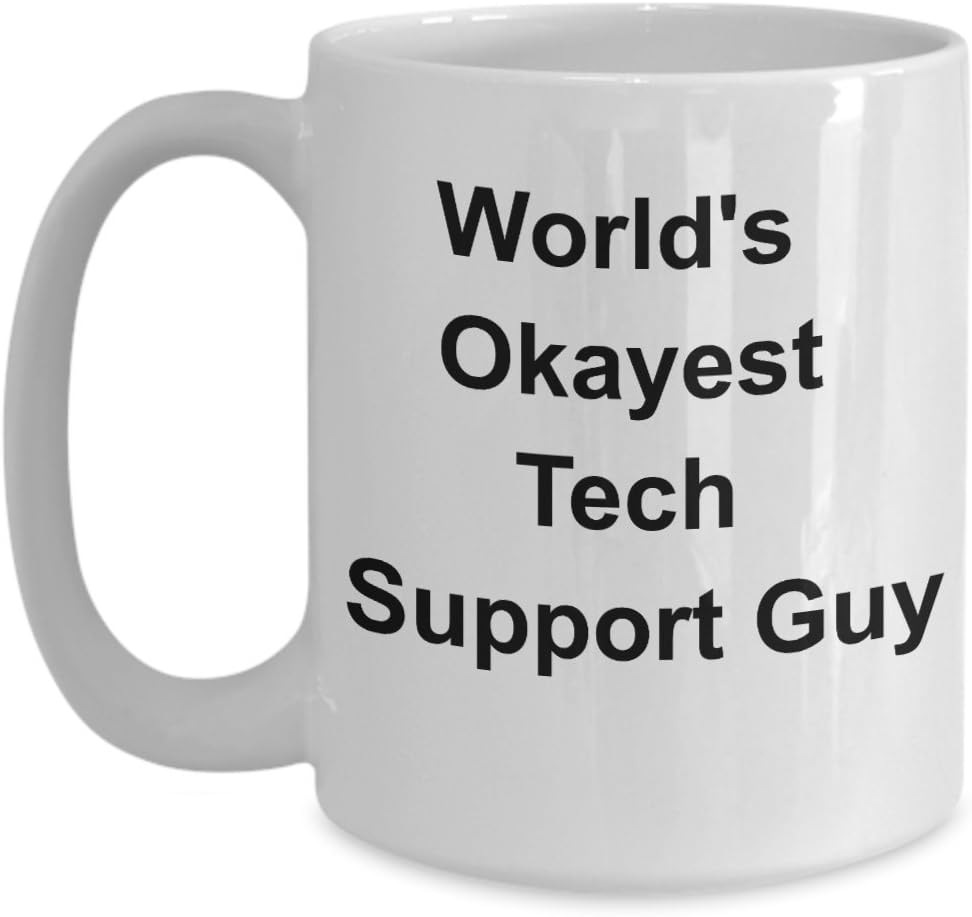 Gifts For Tech Support Mug IT Helpdesk Funny Programmer