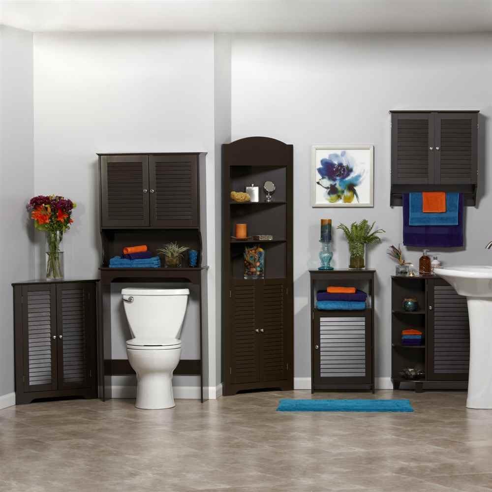 RiverRidge Corner Cabinet, Espresso