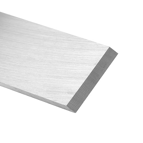 Miniatura 7 de 5 cuchillas cepilladoras, cuchilla cortadora de 2.008 in, tratamiento térmico, resistente al desgaste, duradero, herramienta de corte de acero de