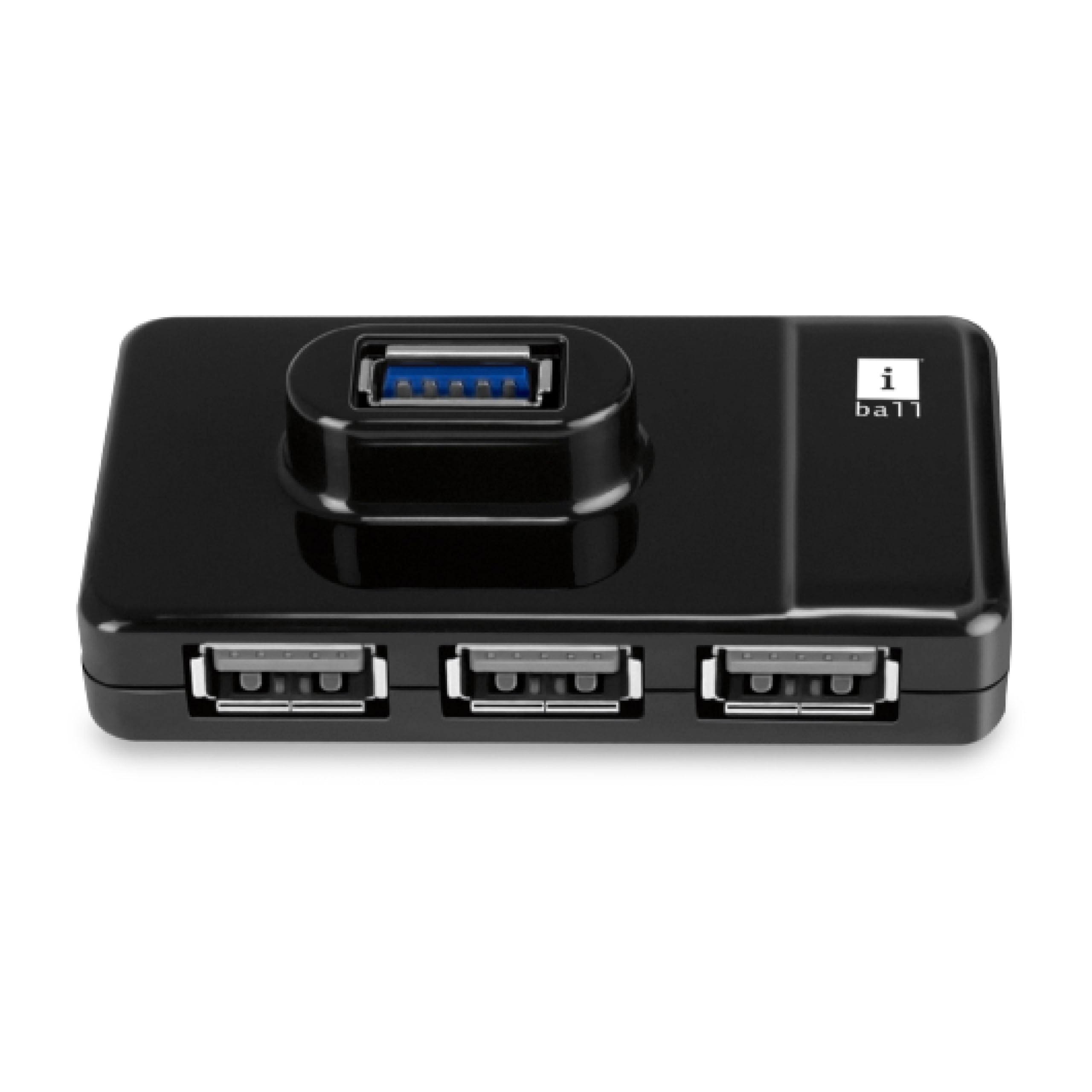 iBall Piano 332 4 Port USB Hub I Fastest Data Transfer I High Compatibility I Strong Body Premium Finish I Compatible Device - Windows, Linux and Mac OS (Black) (B0CLZN2Y8P) Amazon Price History, Amazon Price Tracker