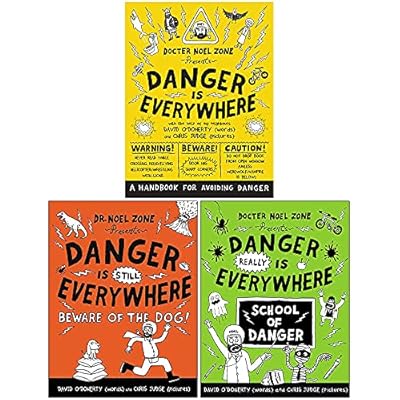The Danger is Everywhere Collection Series 3 Books Set by David O'Doherty