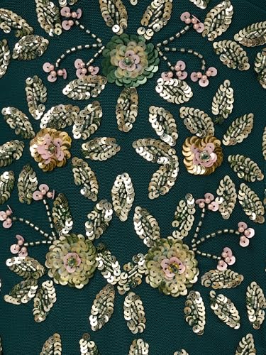 Adrianna Papell Women's Ruffle Bead Dress3