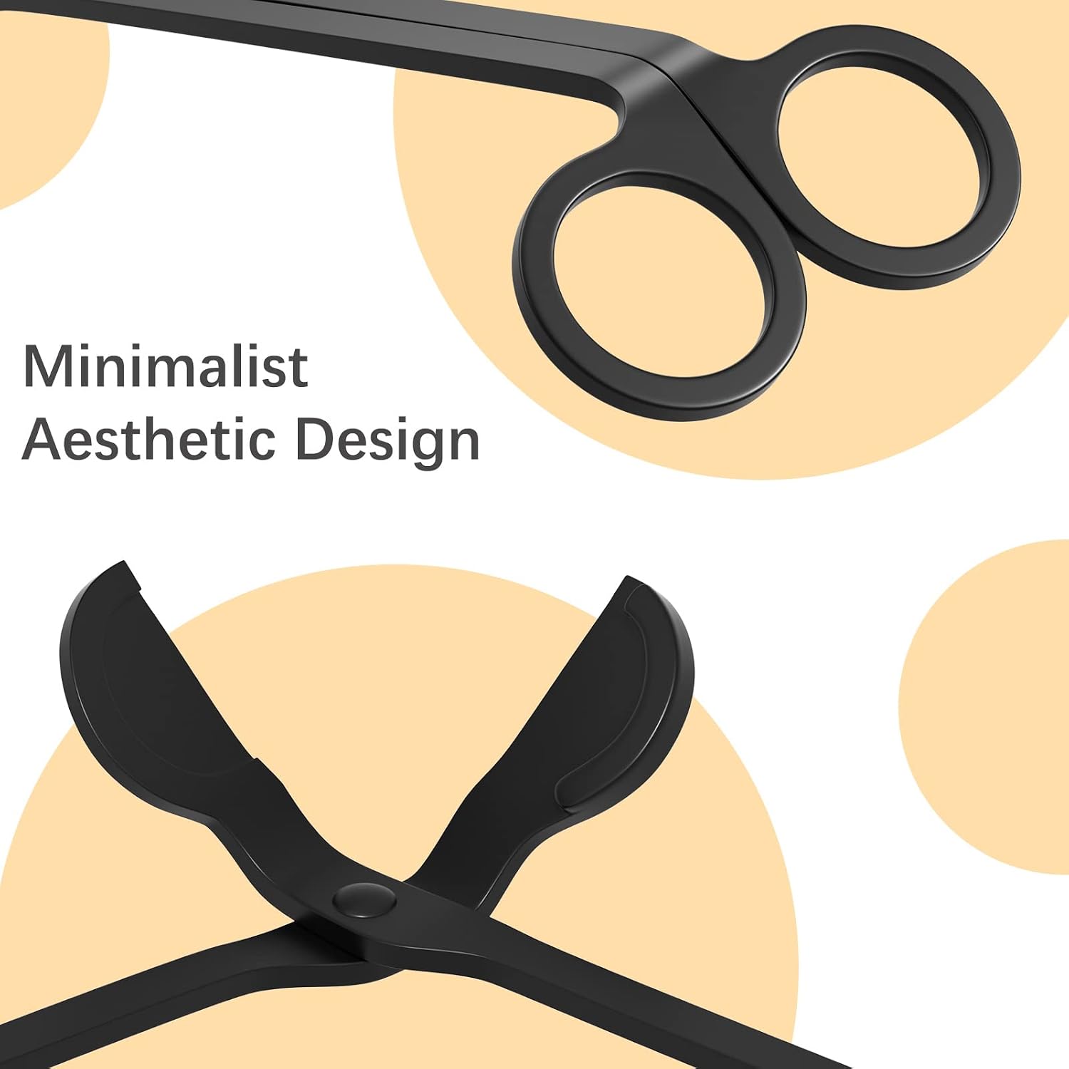 REIDEA Wick Trimmer, Stainless Steel Sharp Wick Clipper Scissors, Deep Candle Trimmer, Safety Candle Wick Cutter, Prevent Black Smoke Bother