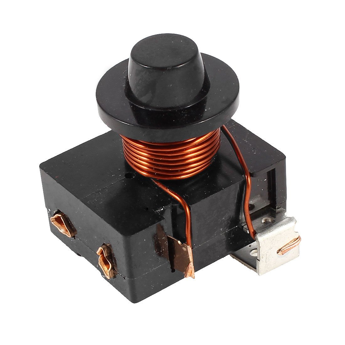 3NH® Compressor Starter Relay for 3/8 for HP Refrigerator 33mm High Black