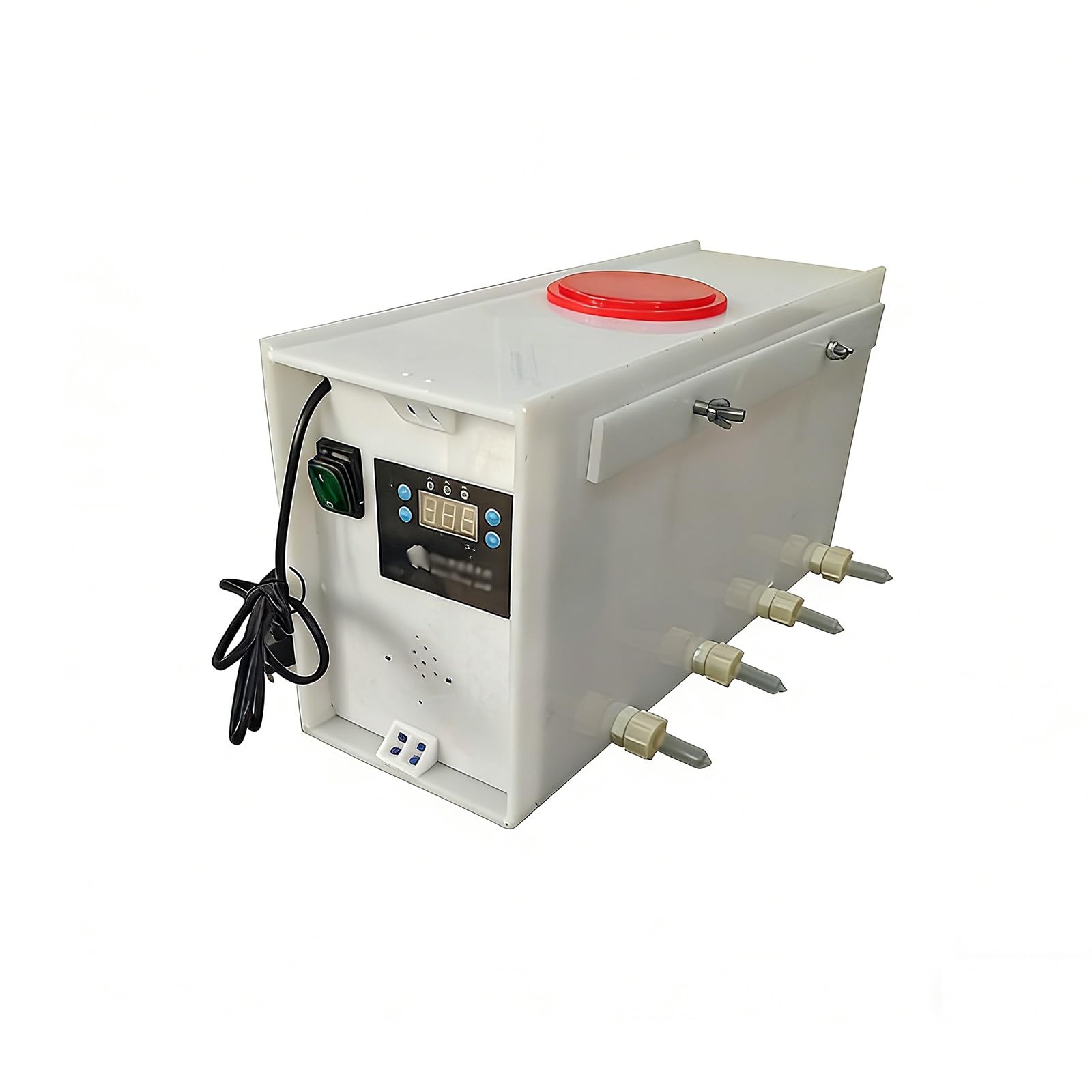 Máquina De Alimentación Para Lechones, Máquina Universal De Lactancia Para Corderos, Simulación De Sonido Y Tetina De Silicona, Alimentación De Silicona De Doble Cara(8Nipples)