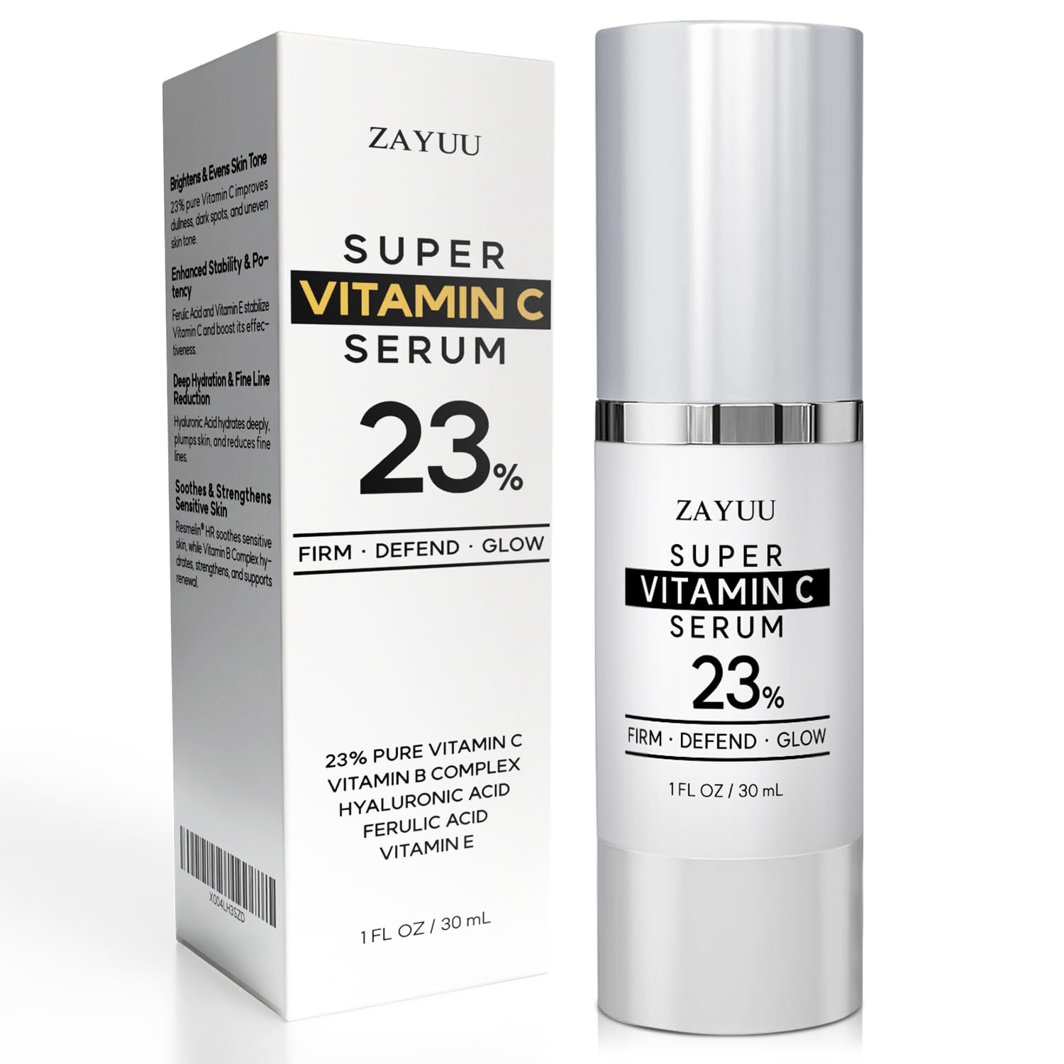 Super Korean Vitamin C Face Serum 23%: Brightening Hydrating...