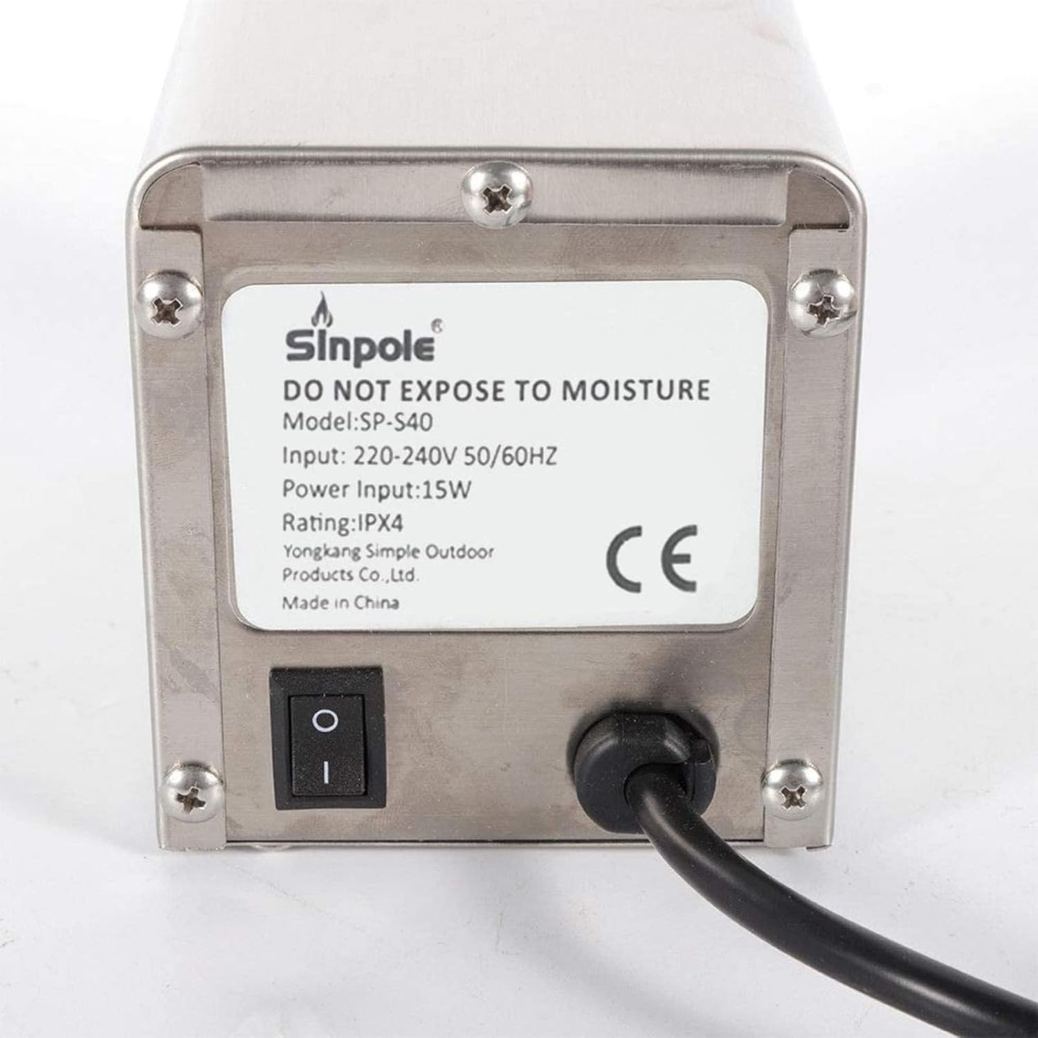 Yontwe SP-S40 15W Motore Elettrico per Barbecue in Acciaio Inox, 70KG Motore Professionale per Barbecue, Pollo, Maiale, Capra alla griglia allaperto Yontwe SP-S40 15W Motore Elettrico per Barbecue in Acciaio Inox, 70KG Motore Professionale per Barbecue, Pollo, Maiale, Capra alla griglia allaperto