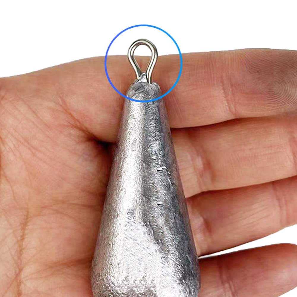 Elionless Vissen Sinkers, 18 stks Eco-vriendelijke Ijzer Gewicht Vissen Casting Tool Set