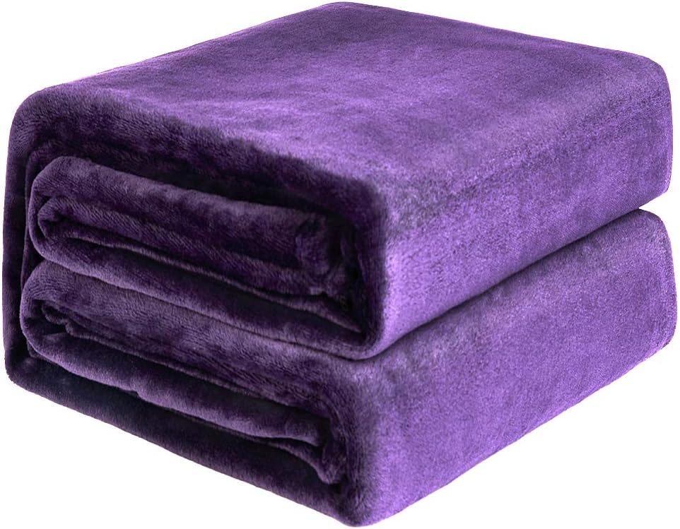 NEWSHONE Home Fleece Sheets Twin Blanket Queen Size Brown Lightweight Super Soft Cozy Luxury Bed、Couch Throw Blanket