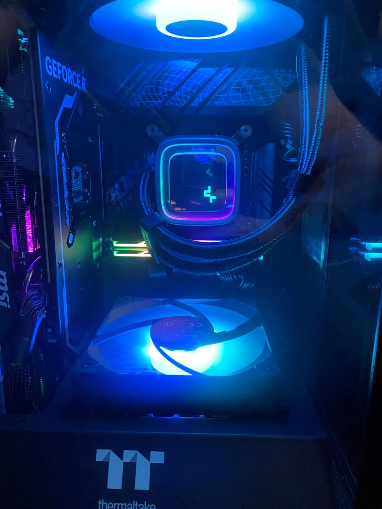 23/mo Finance DeepCool Liquid Cooler LS720 360mm 4th Gen Dual