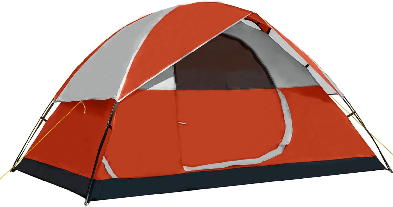 2/4/6 Person Family Dome Tent with Removable Rain Fly, Easy Setup for Camp Outdoor
