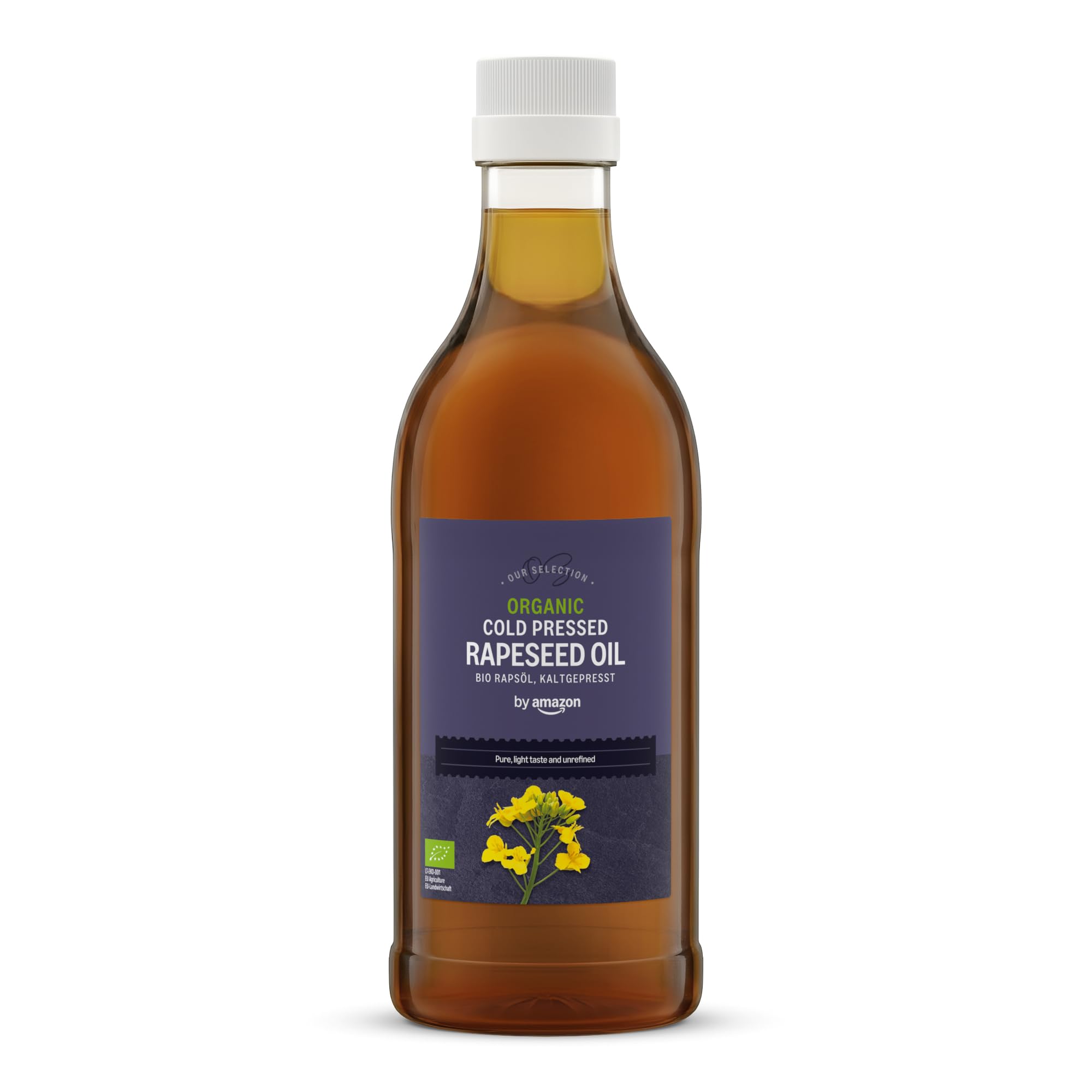 by Amazon Bio Rapsöl, Kaltgepresst, 1L