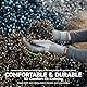 SAFEYEAR schnittschutzhandschuhe Stärken Sie zwischen Daumen und Index, Level 5 Schutz, für Küche，Gartenbau，Baustelle,M