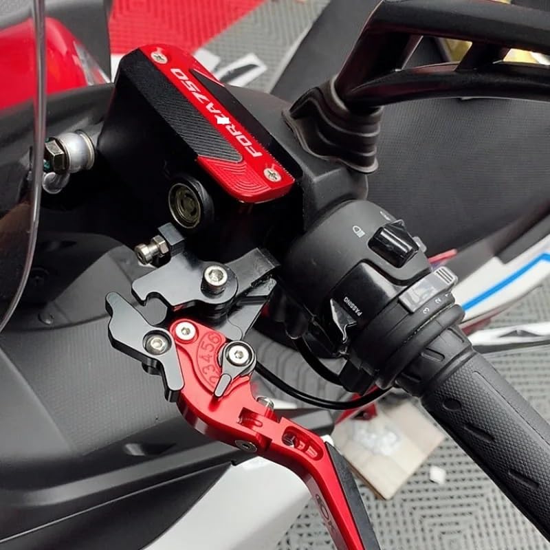 Cappuccio serbatoio fluido frenante Per Forza 750 Per FORZA750 Per Forza750 2020-2024 Accessori Per Moto CNC Serbatoio Freno Anteriore Coperchio Serbatoio Fluido Tappo Coppa Olio