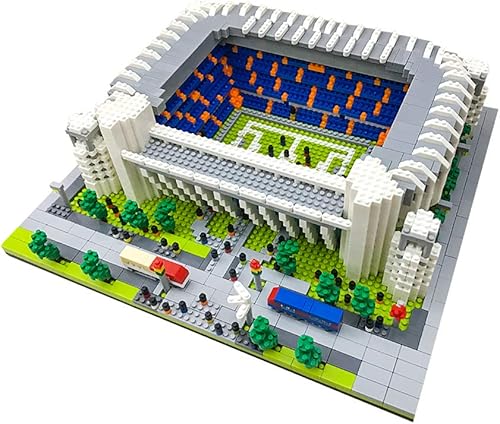 dOvOb Juego de modelos de construcción de estadio de Madrid de micro bloques 4575 piezas famosos juguetes arquitectónicos regalos para niños y